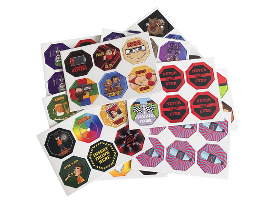 CONNECT drikkespill spillbrett. Bygg ditt eget drikke-spillbrett. DIY brettspill.