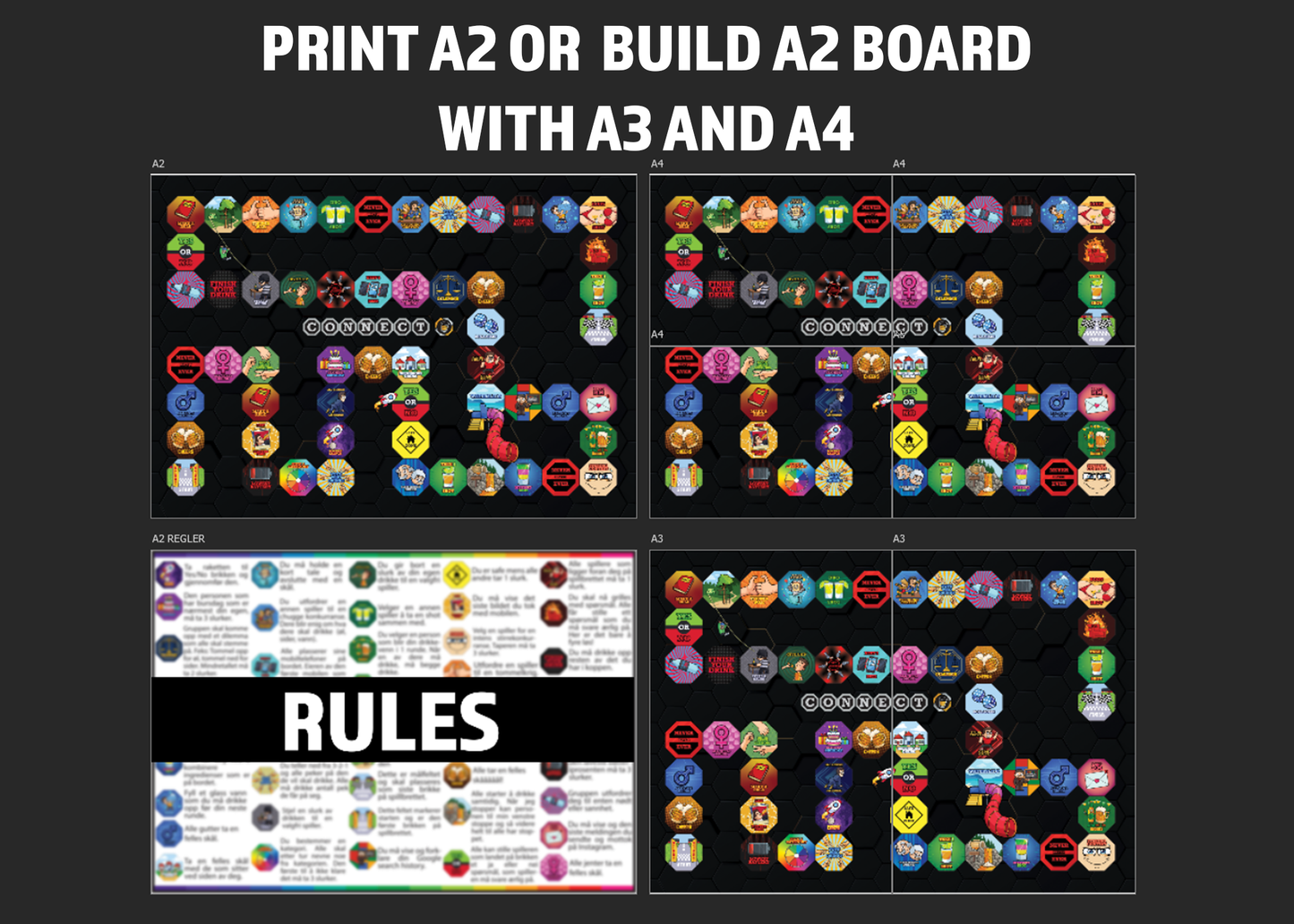 Print ditt eget Drikkespill