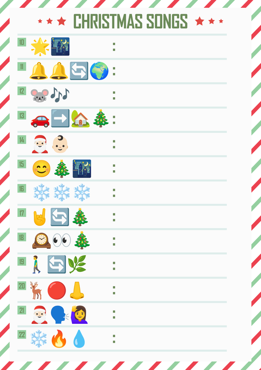 Christmas Emoji Quiz