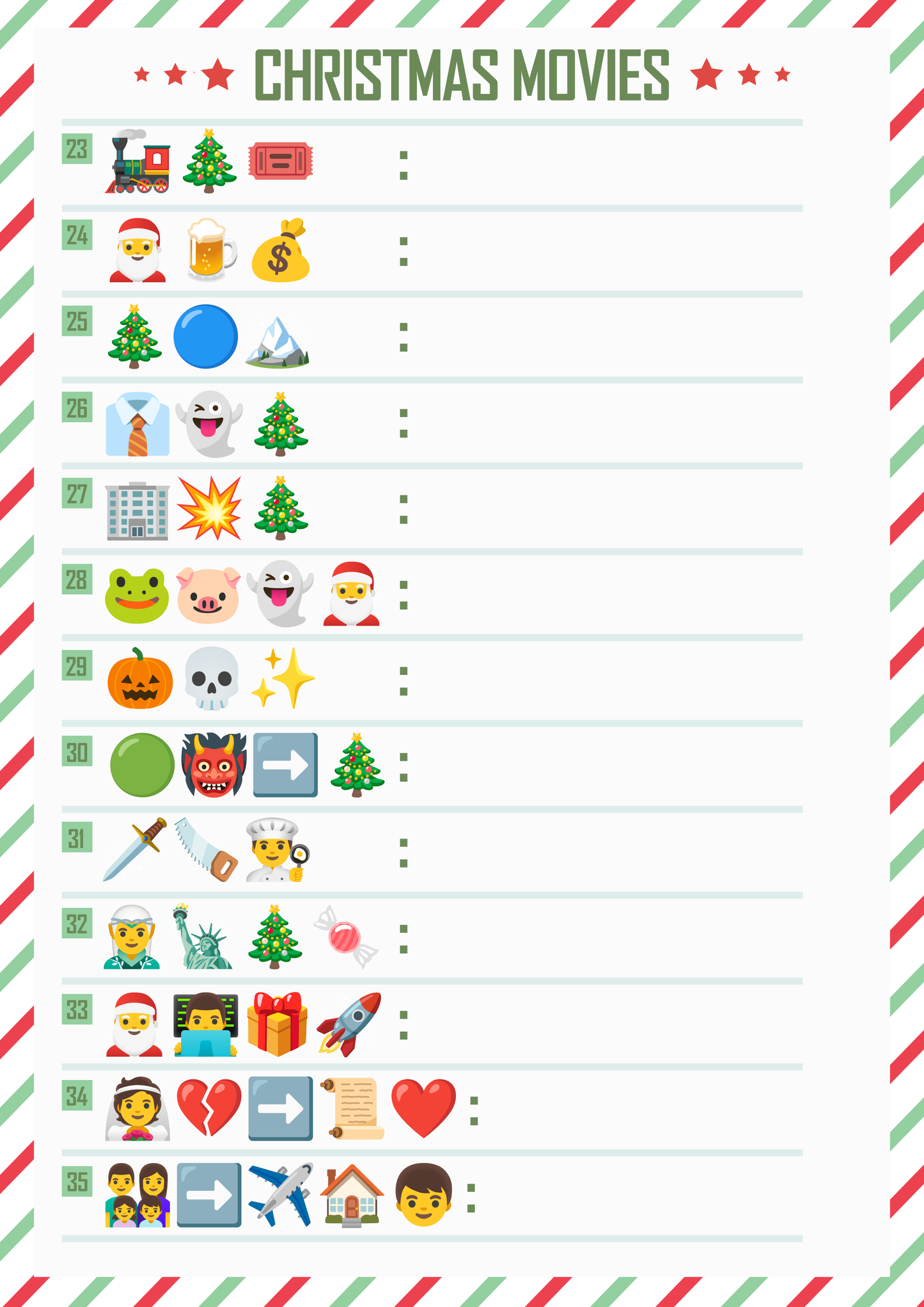 Christmas Emoji Quiz